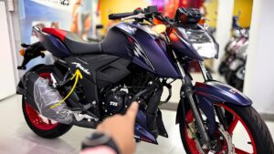 TVS Apache RTR 160 V4: 69 KMPL माइलेज, 120 की स्पीड और दमदार फीचर्स के साथ लॉन्च