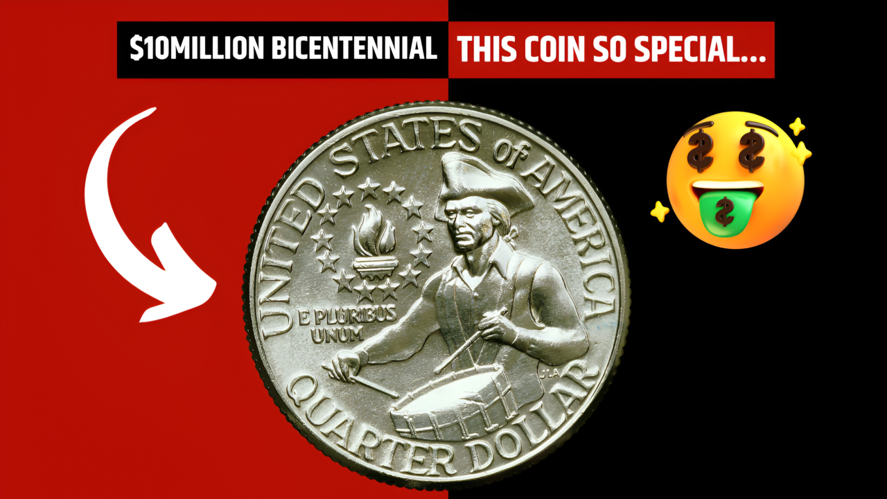 $10 Million Bicentennial Quarter & 6 More Coins Worth Over $500000