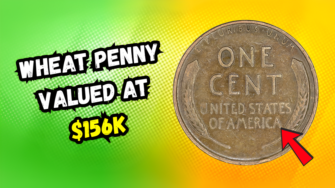 The Lincoln Wheat Penny Valued at $156k, Still in Circulation