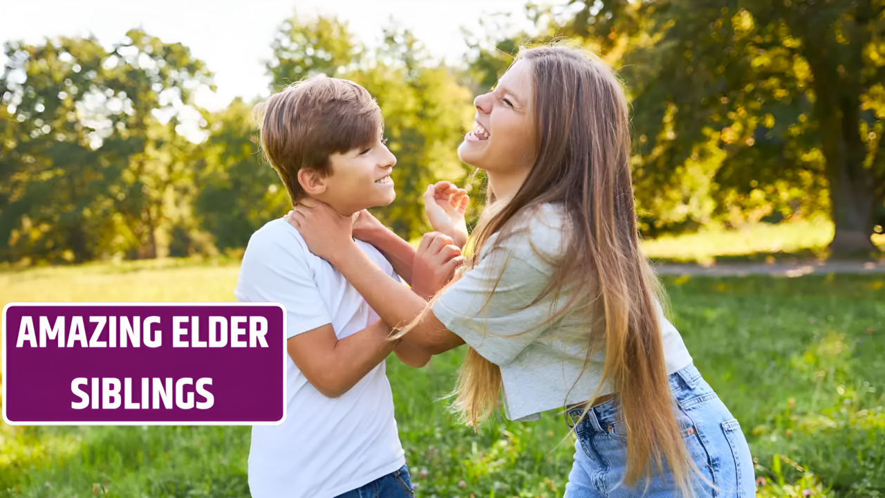 These 4 Zodiac Signs Are Born to Be Amazing Elder Siblings