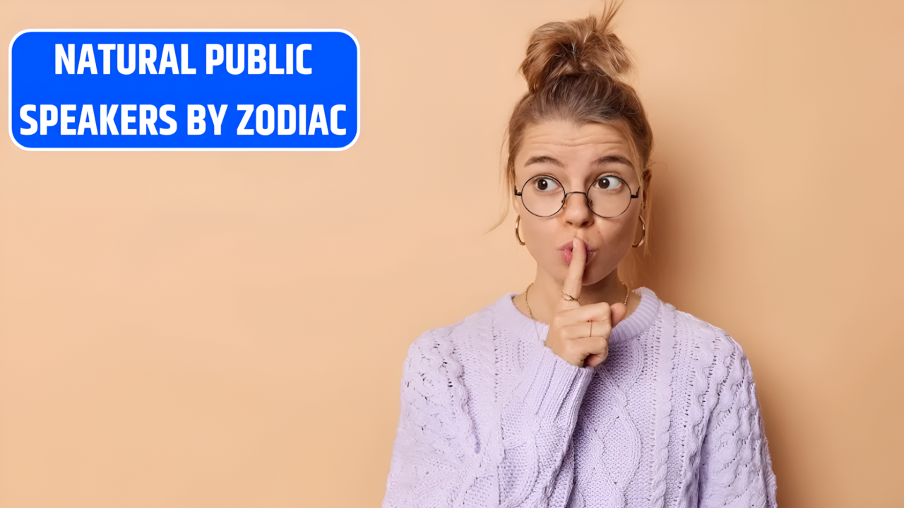 Top 3 Natural Public Speakers by Zodiac